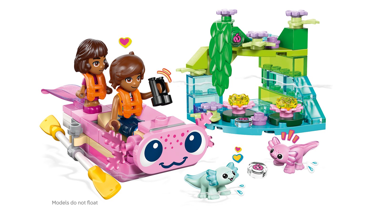 LEGO 42681 LEGO® Friends 42681 - Axolotl-Abenteuerboot – Primaeres Produktbild