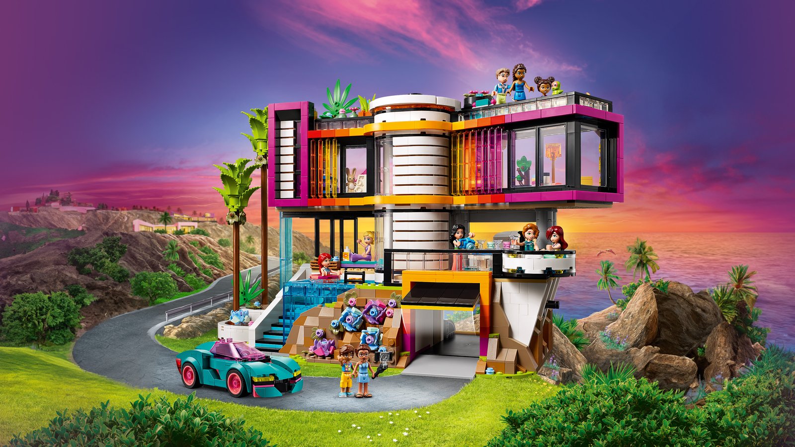 LEGO 42639 LEGO® Friends 42639 - Andreas moderne Villa – Primaeres Produktbild