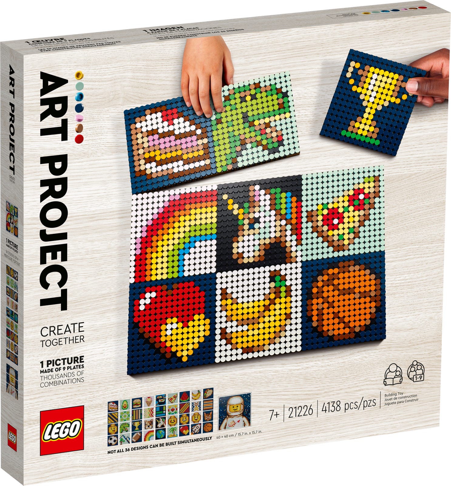 LEGO® Art 21226 - Gemeinsames Kunstprojekt - Box Front