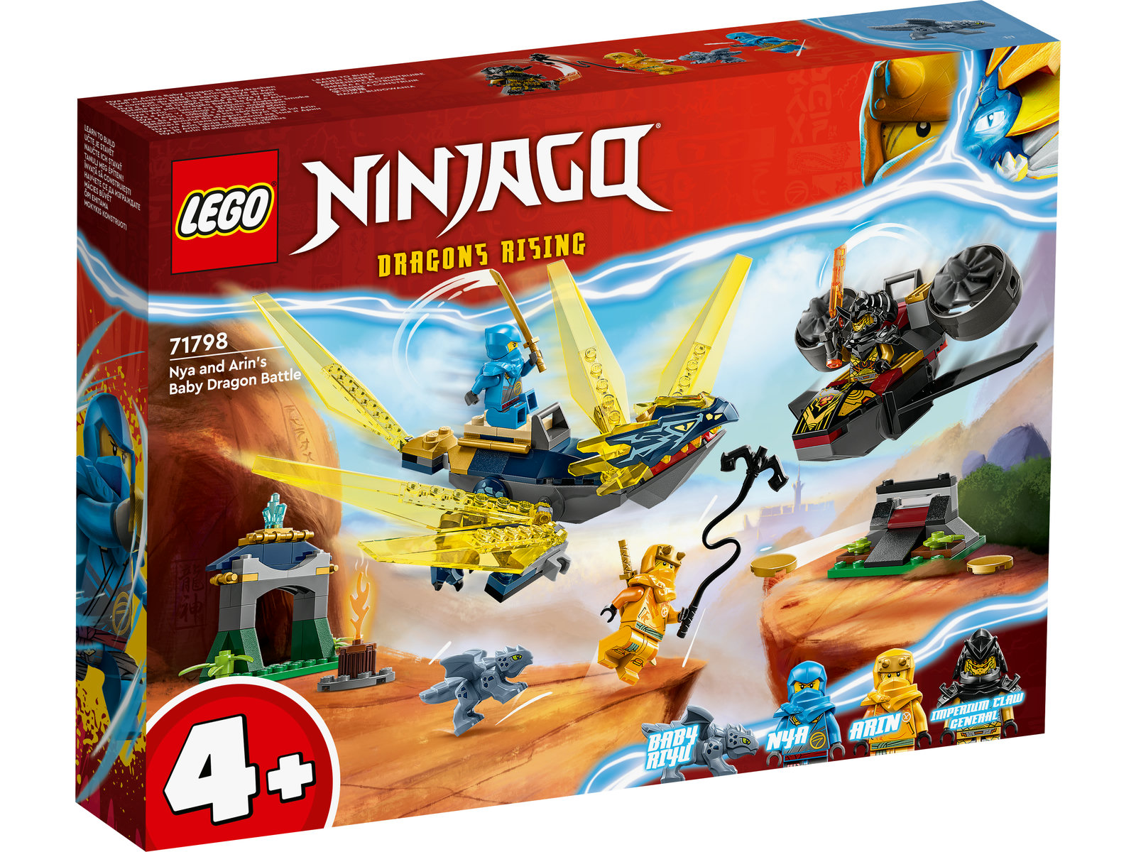 LEGO® Ninjago 71798 - Duell zwischen Nya und Arins Babydrachen LEGO® Ninjago 71798 - Duell zwischen Nya und Arins Babydrachen
