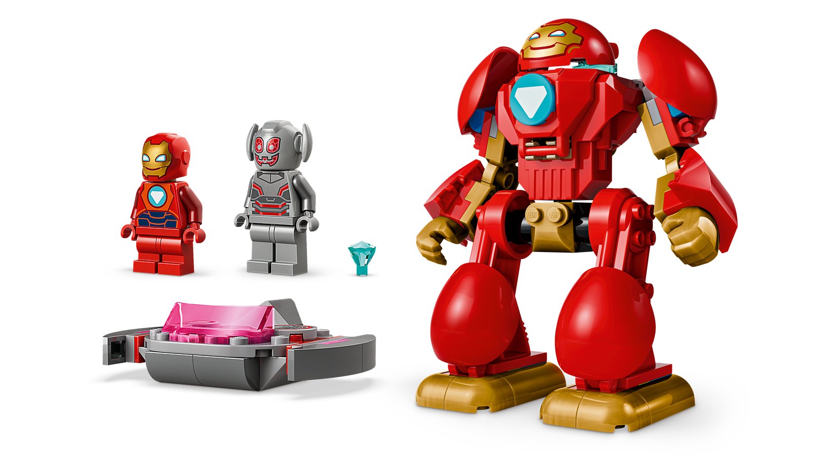 LEGO 11209 LEGO® ǀ Marvel Iron Man und Seine Fantastischen Freunde 11209 - Ultron vs. Iron Man – Detailansicht 1