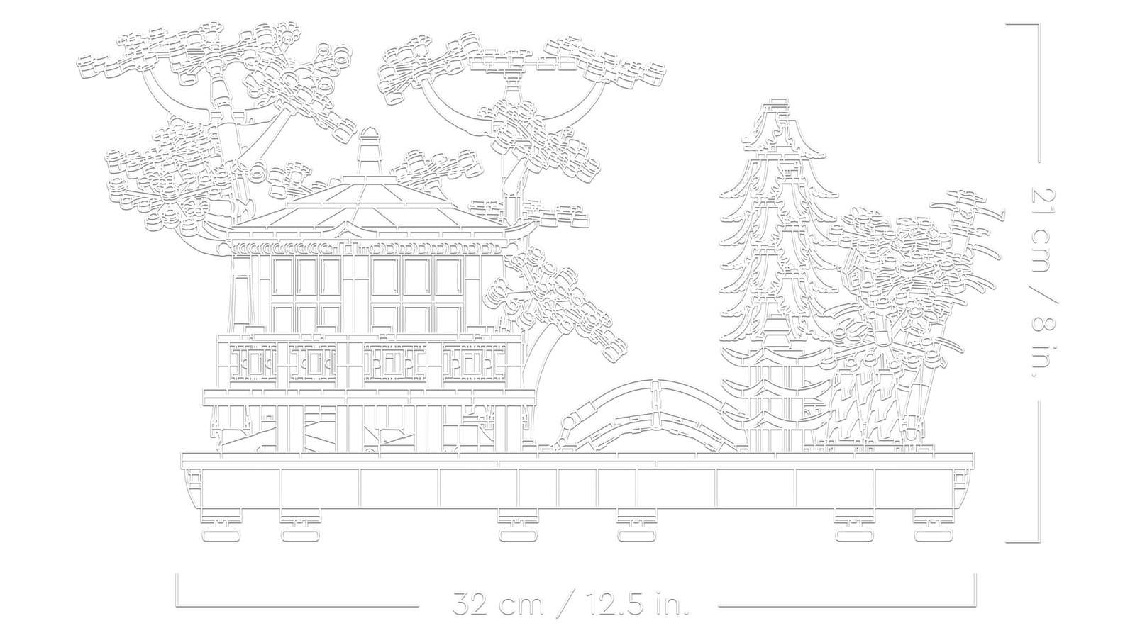 LEGO 10315 LEGO® Icons 10315 - Garten der Stille – Detailansicht 5