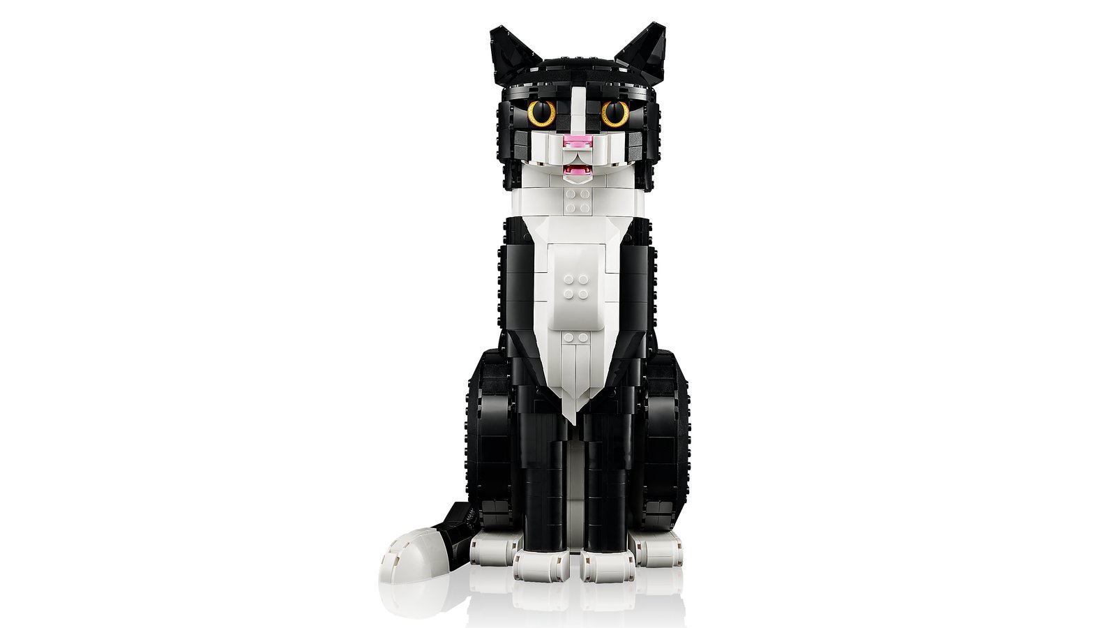 LEGO 21349 LEGO® Ideas 21349 - Schwarz-weiße Katze – Detailansicht 1