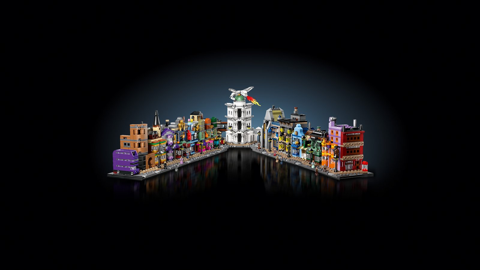 LEGO 76444 LEGO® Harry Potter™ 76444: Die Zauberläden der Winkelgasse™ – Primaeres Produktbild