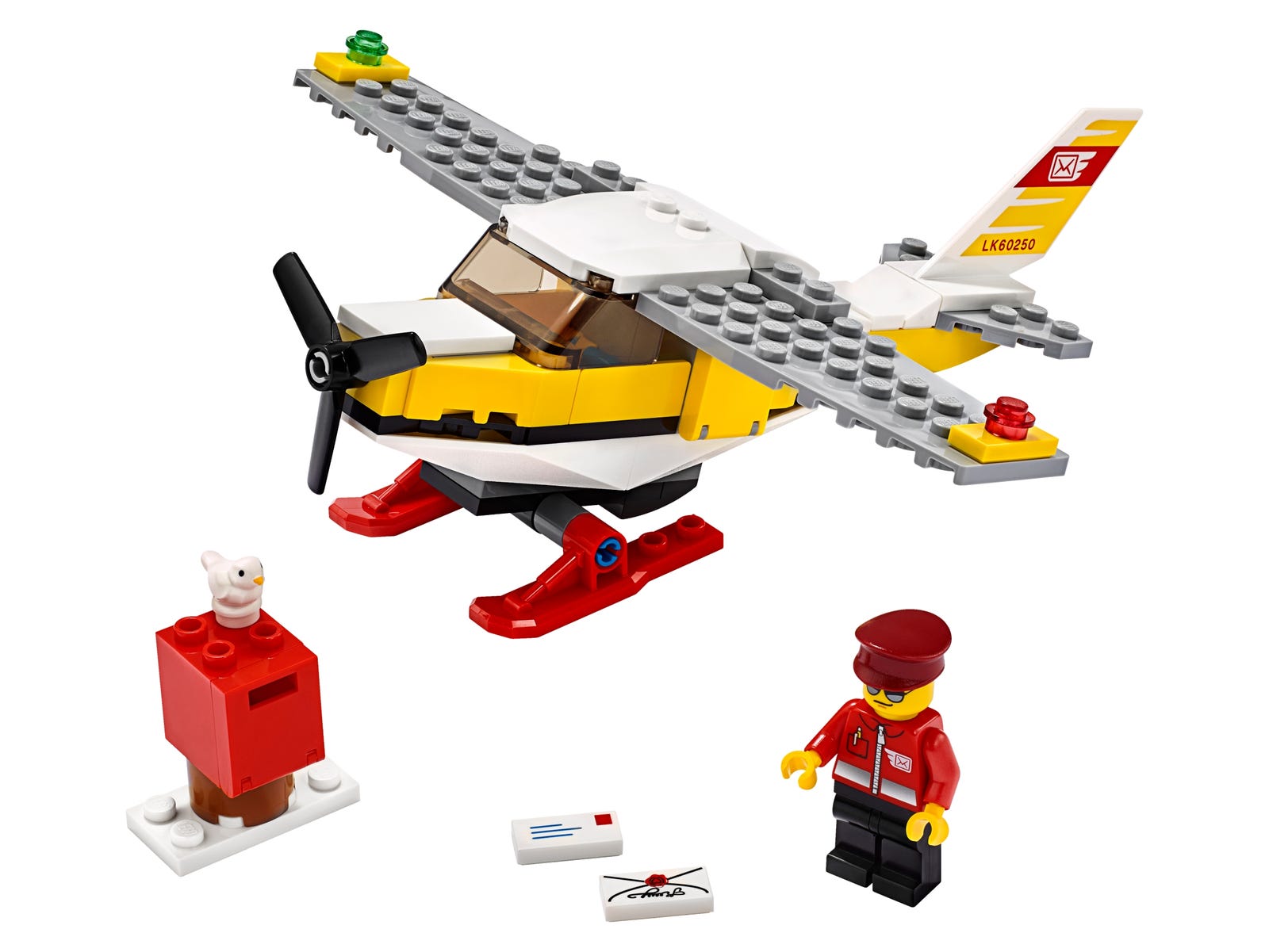 LEGO® City 60250 - Post-Flugzeug - Set