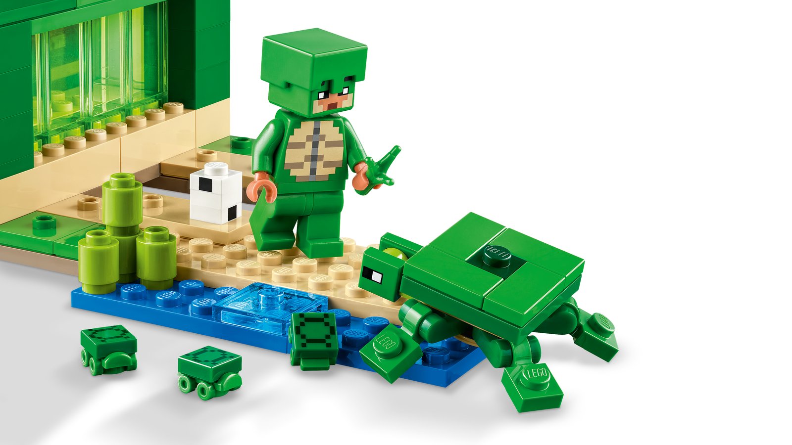 LEGO 21254 LEGO® Minecraft 21254 - Das Schildkrötenstrandhaus – Detailansicht 5
