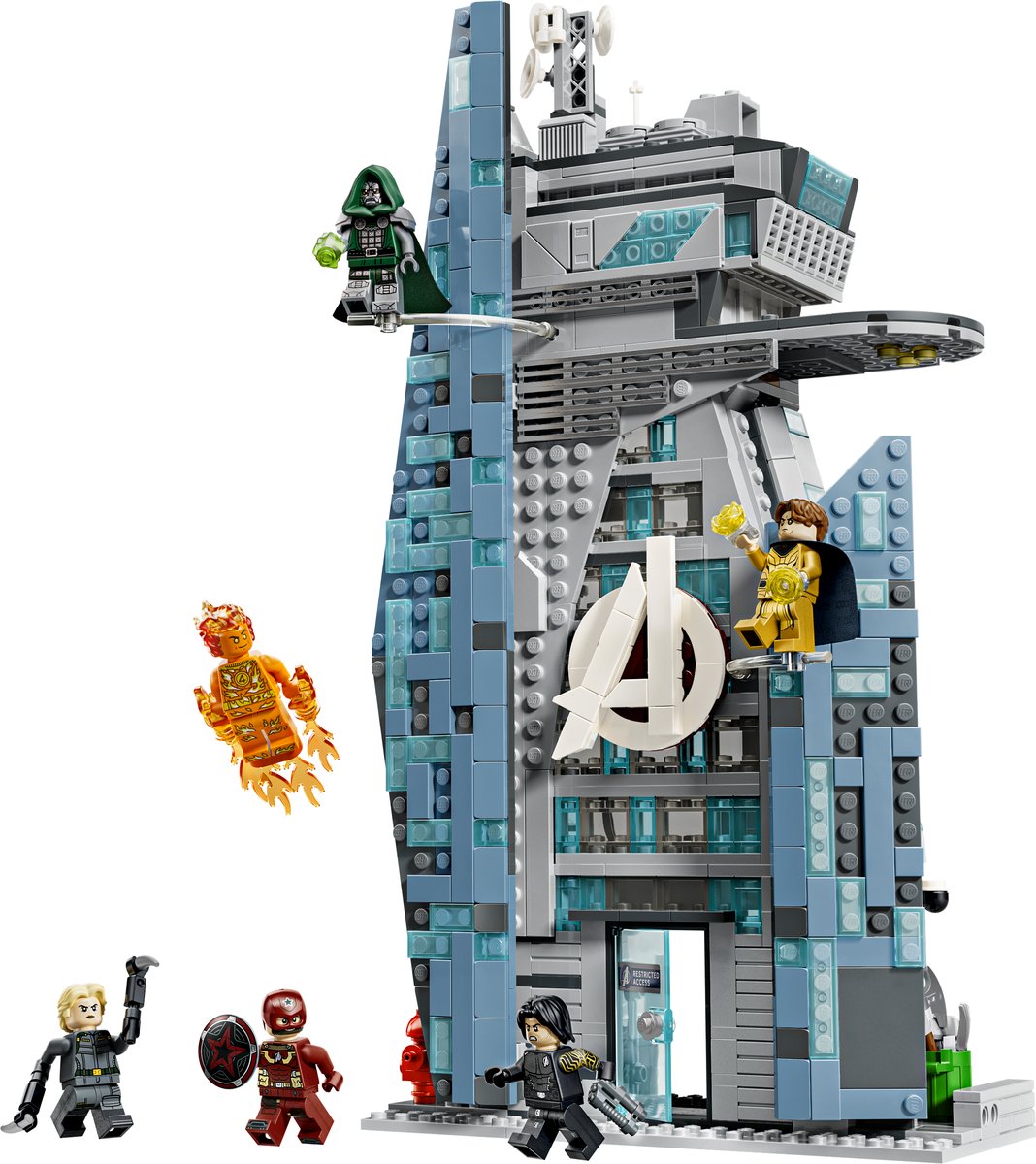 LEGO 76352 LEGO® Super Heroes Marvel 76352 - Avengers: Doomsday Neuer Avengers Tower – Produktfoto