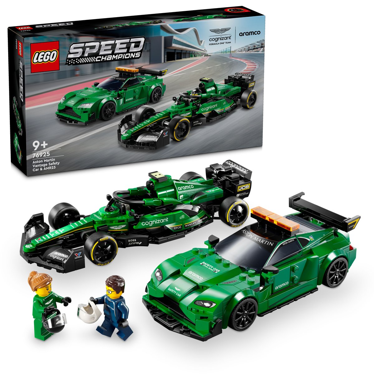 LEGO 76925 LEGO® Speed Champions 76925 - Aston Martin Safety Car & AMR23 – Box & Produkt