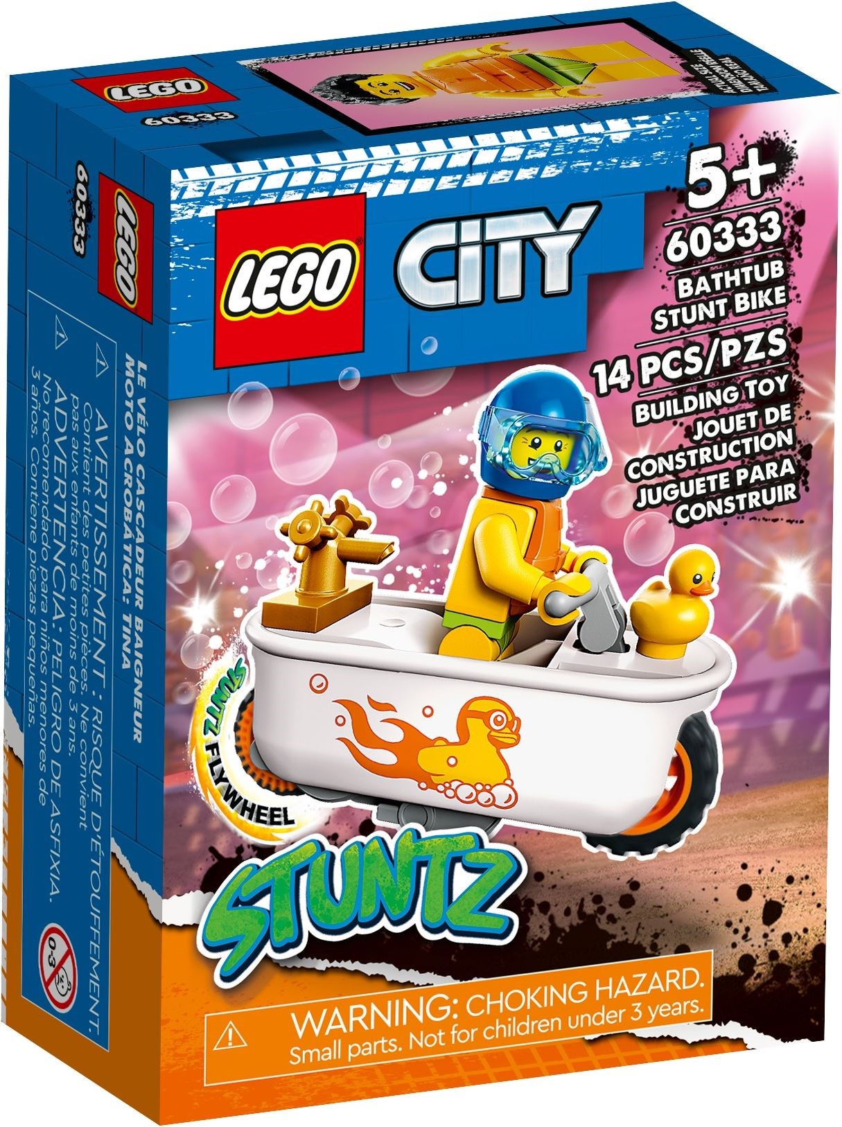 LEGO® City 60333 - Badewannen-Stuntbike - Box Front