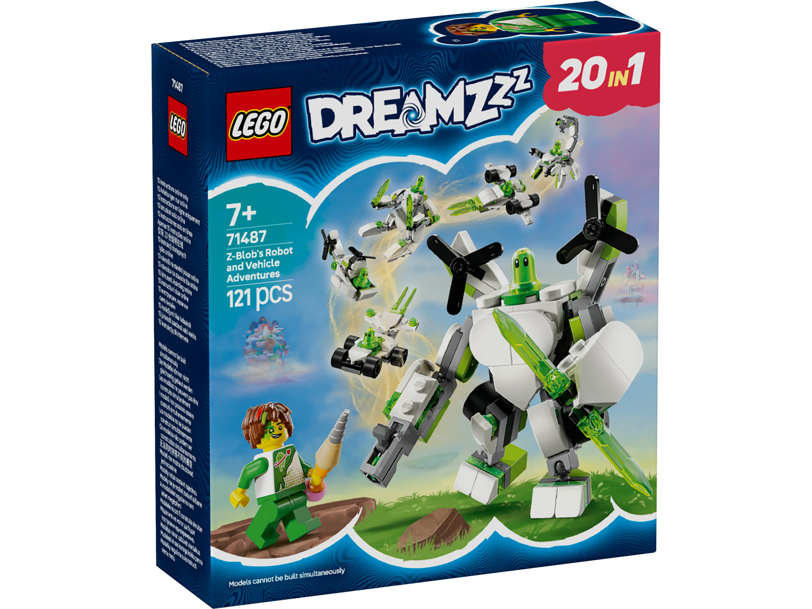 LEGO® DREAMZzz 71487 - Z-Blob's Roboter- und Fahrzeugabenteuer