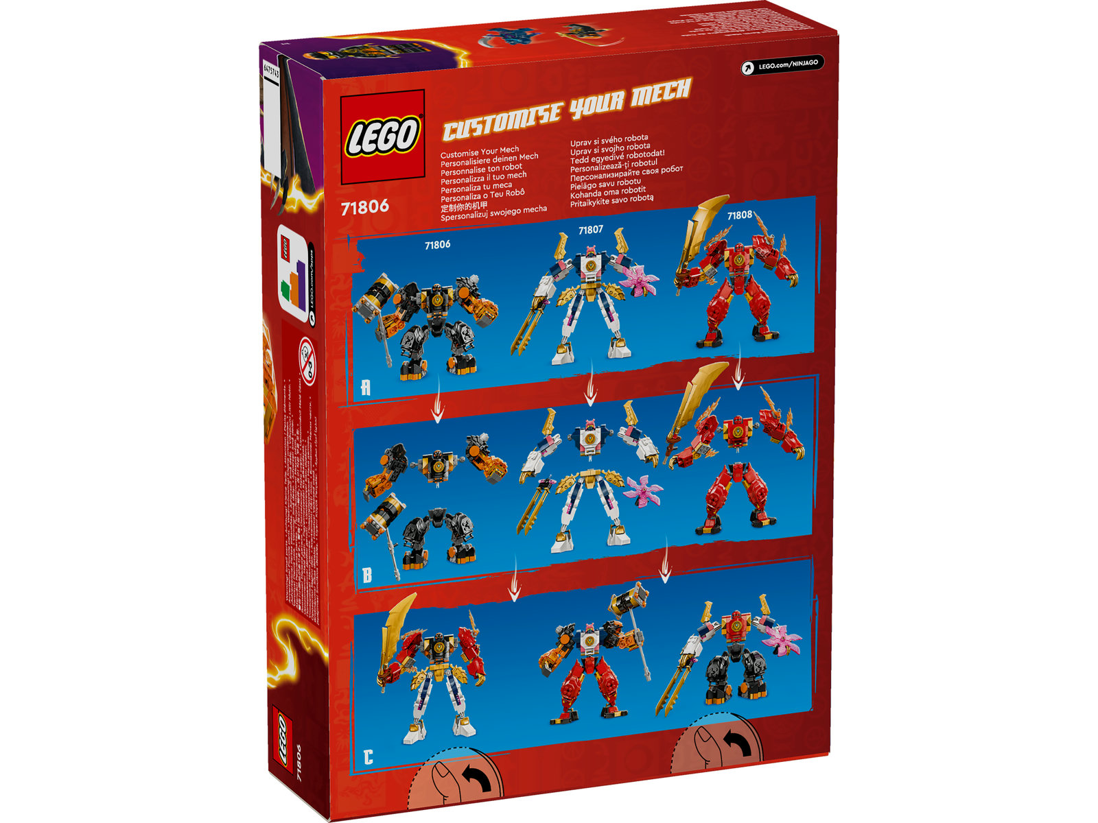 LEGO® Ninjago 71806 - Coles Erdmech