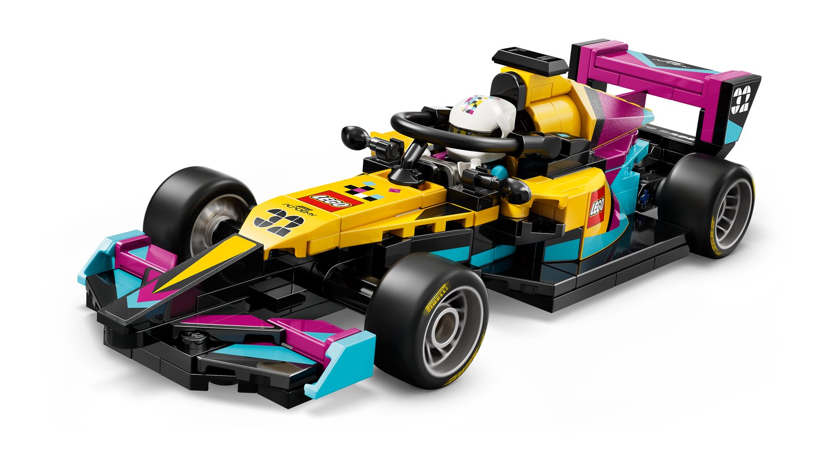 LEGO 77258 LEGO® Speed Champions 77258 - F1 ACADEMY™ LEGO® Rennwagen – Primaeres Produktbild