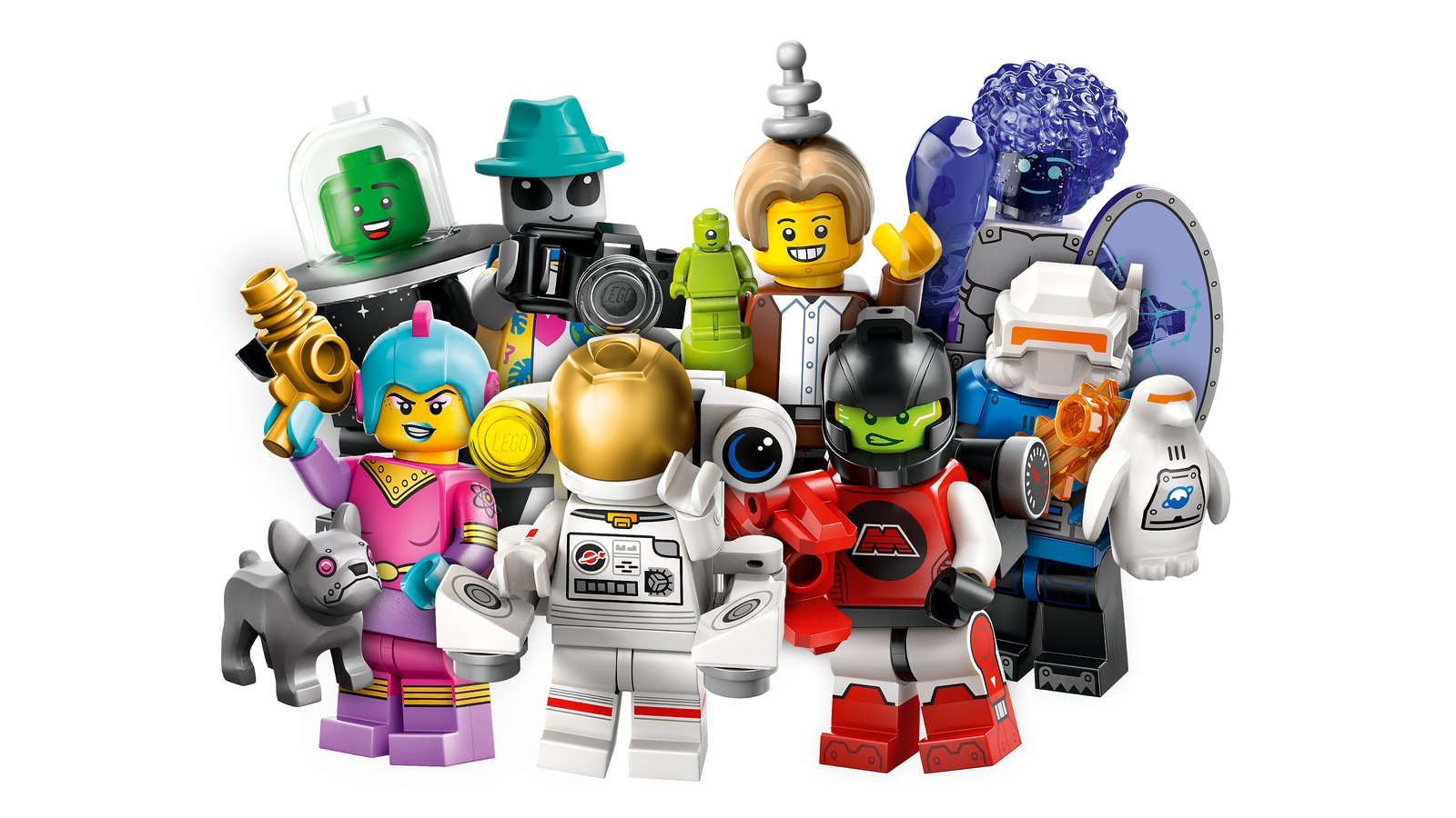 LEGO 71046 LEGO Minifigures 71046 - LEGO® Minifiguren Weltraum Serie 26 – Primäres Produktbild