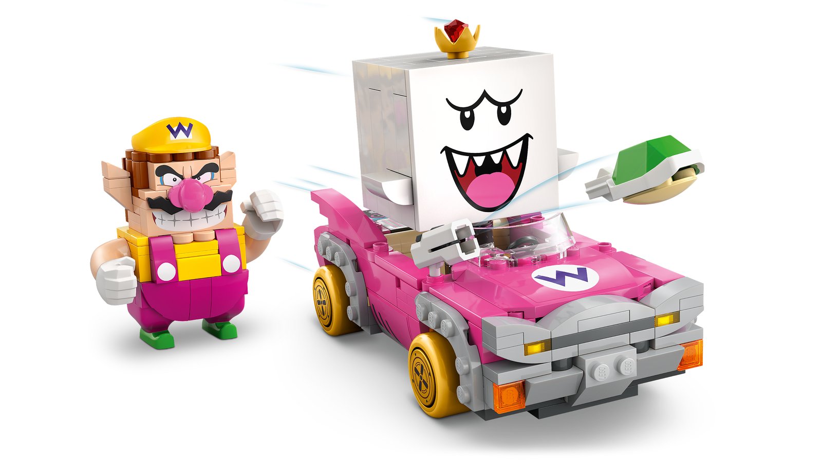 LEGO 72038 LEGO® Super Mario 72038 - Mario Kart™ – Wario & König Buu Huu – Detailansicht 4