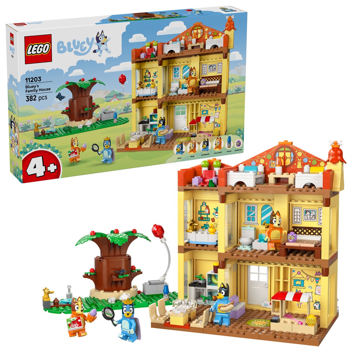 LEGO 11203 LEGO® Bluey 11203 - Blueys Haus – Box & Produkt