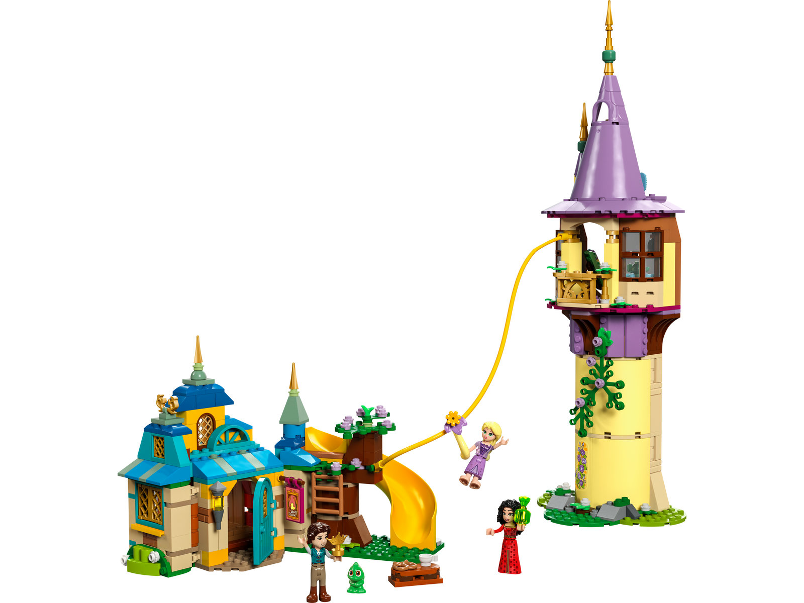 LEGO® Disney 43241 - Rapunzels Turm und die Taverne „Zum Quietscheentchen“