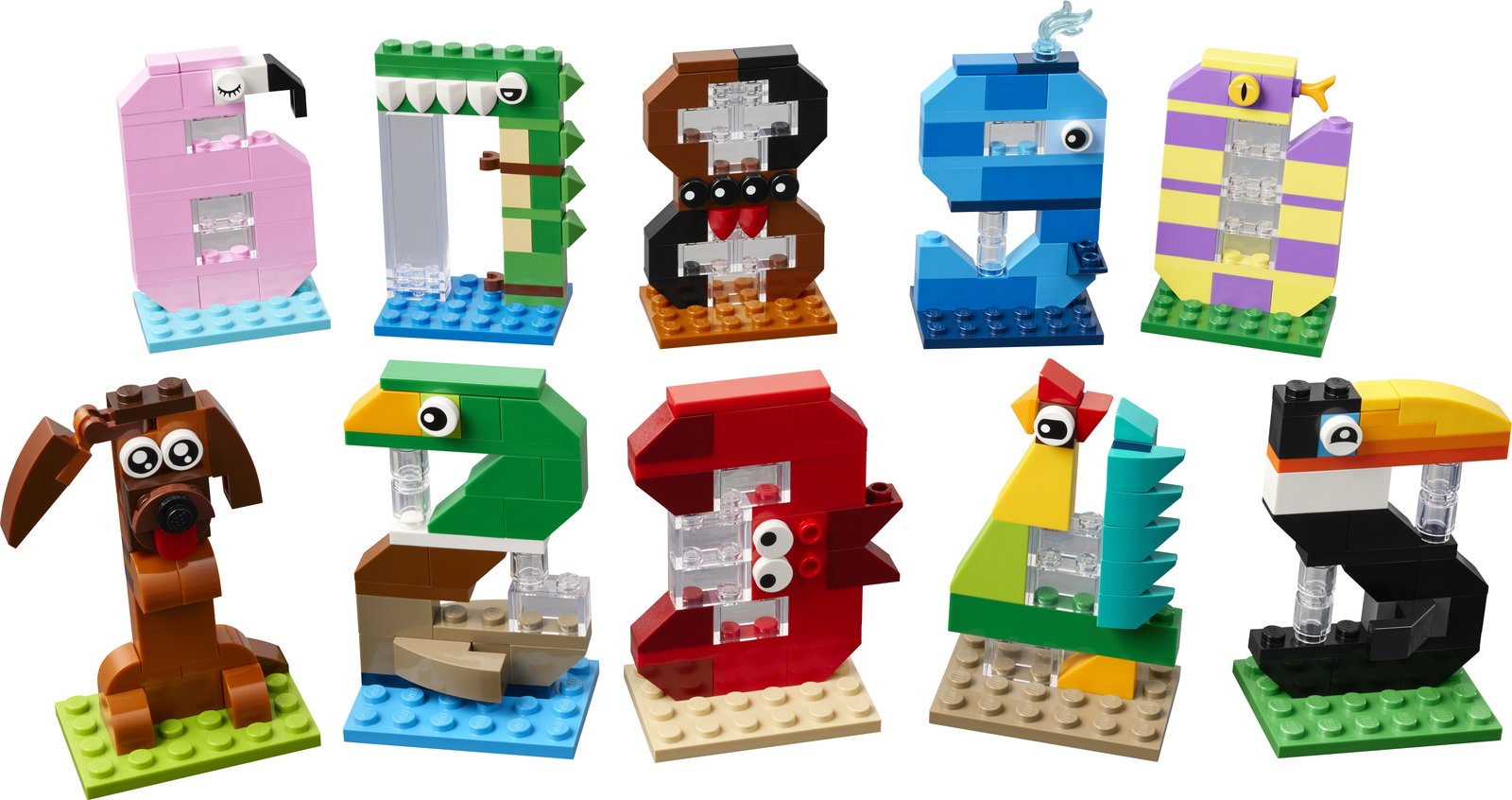 LEGO 40807 LEGO® LEGO Iconic 40807 - Geburtstagszahlen – Produktfoto