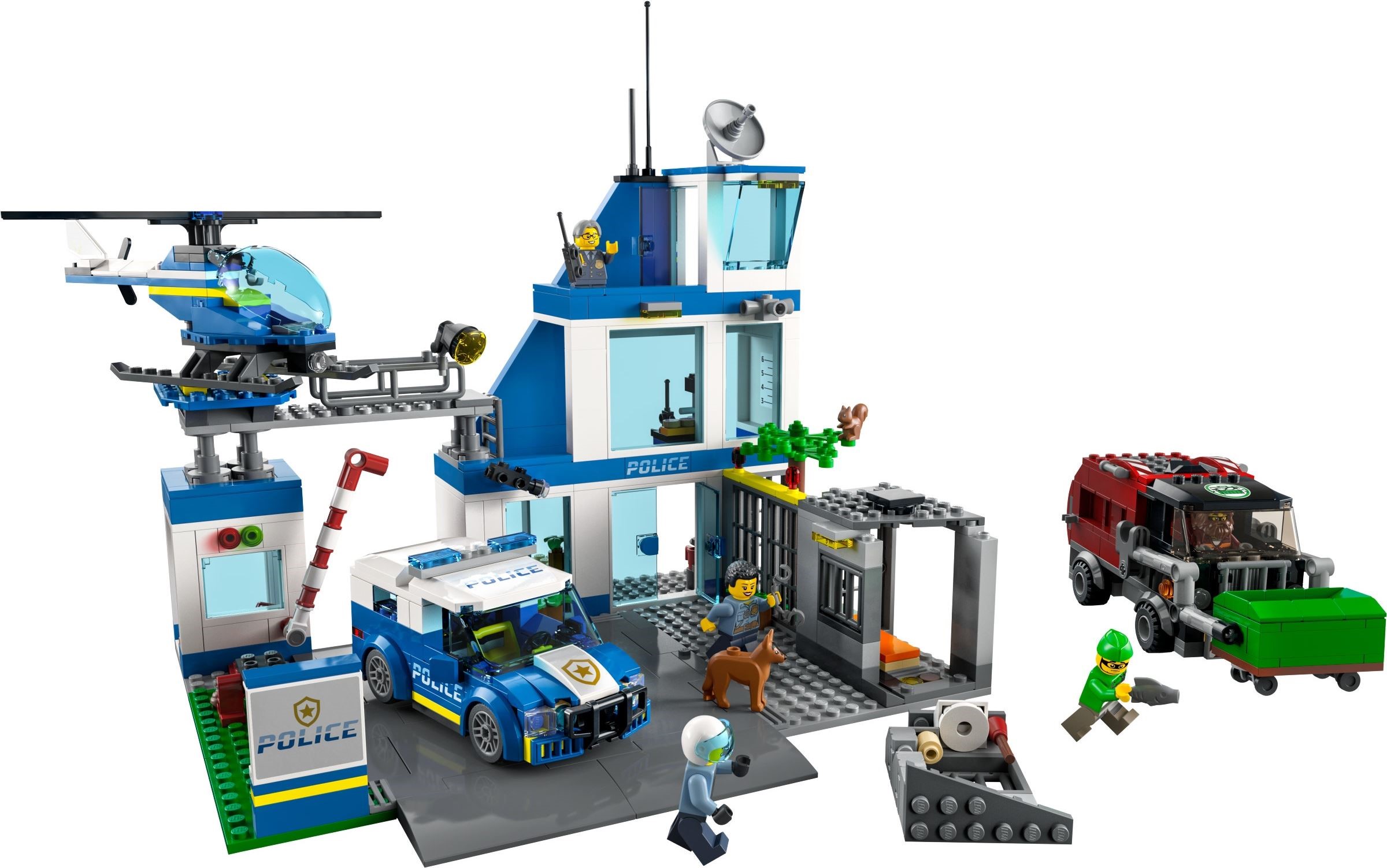 LEGO® City 60316 - Polizeistation LEGO® City 60316 - Polizeistation - Set