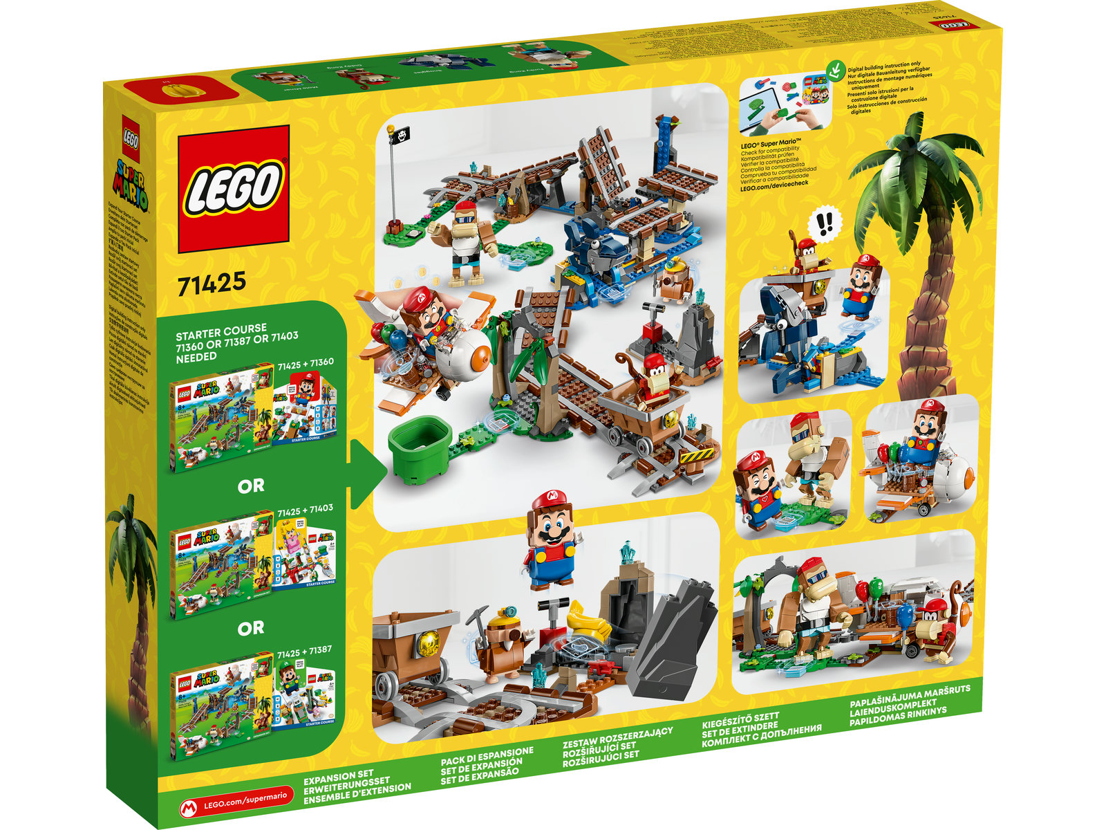 LEGO® Super Mario 71425 - Diddy Kongs Lorenritt – Erweiterungsset