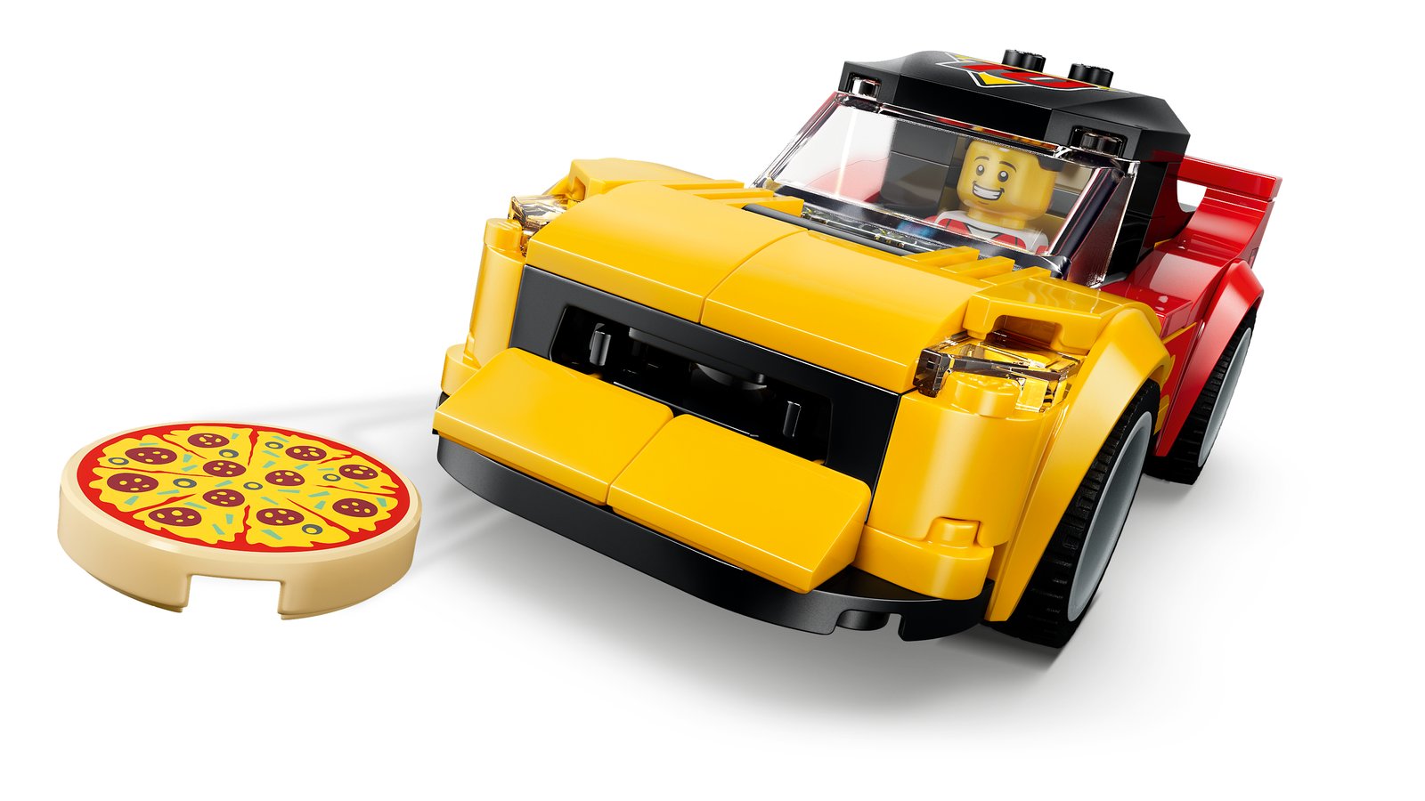 LEGO 60496 LEGO® City 60496 - Pizza-Liefererlebnis mit Fahrzeugen – Detailansicht 4