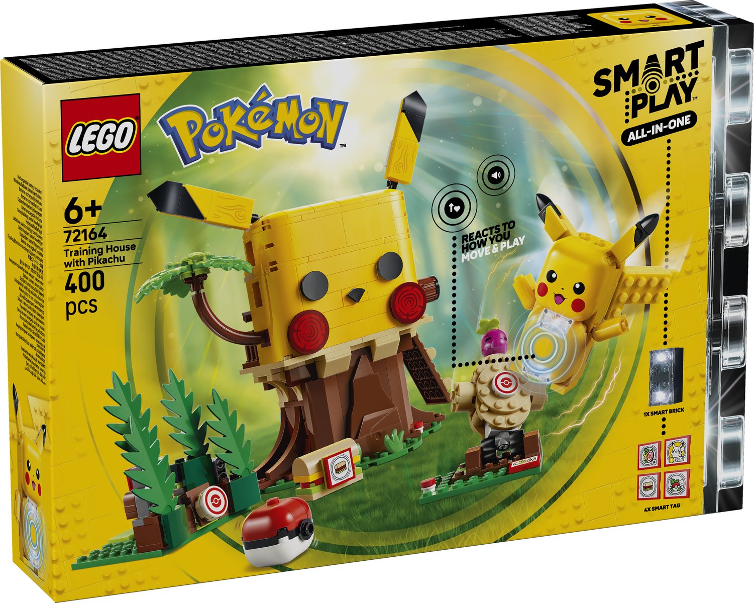 LEGO 72164 LEGO® Pokémon™ 72164 - SMART Play™: Trainingshaus mit Pikachu – Verpackung vorne