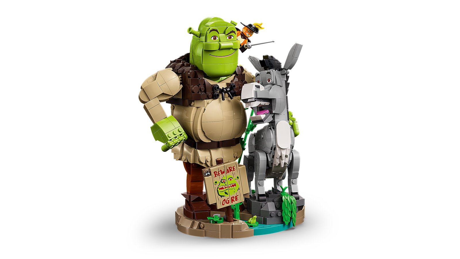 LEGO 72423 LEGO® Shrek: 72423 - Shrek, Esel und Der Gestiefelte Kater – Detailansicht 1