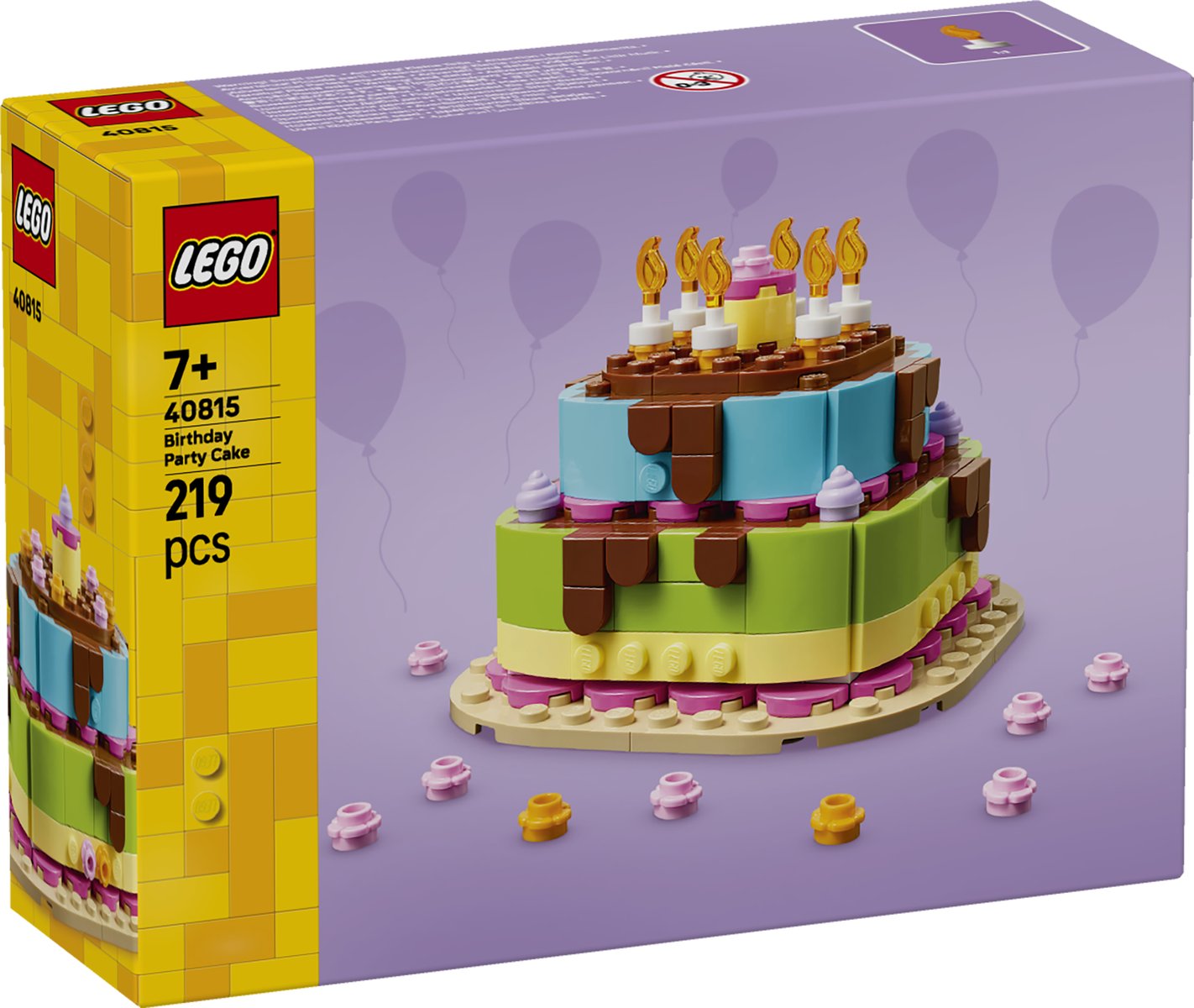 LEGO 40815 LEGO® LEGO Iconic 40815 - Geburtstagstorte – Verpackung vorne