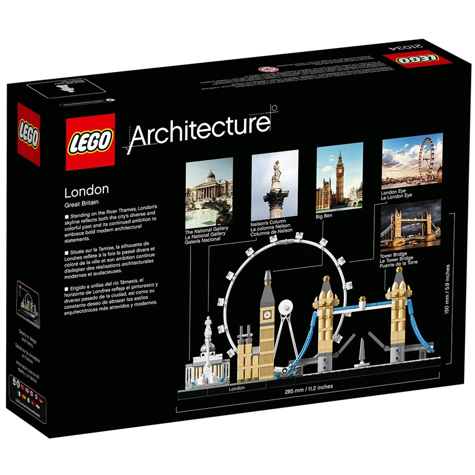 LEGO® Architecture 21034 - London - Box Back