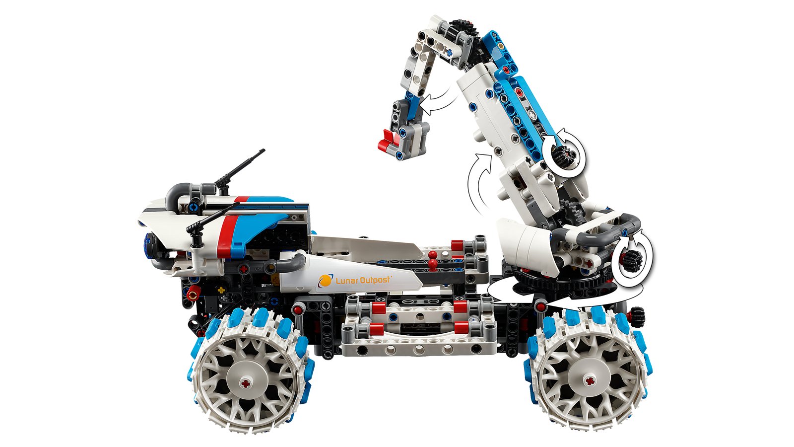 LEGO 42211 LEGO® Technic 42211 - Lunar Outpost™ Mondrover-Raumfahrzeug – Detailansicht 4