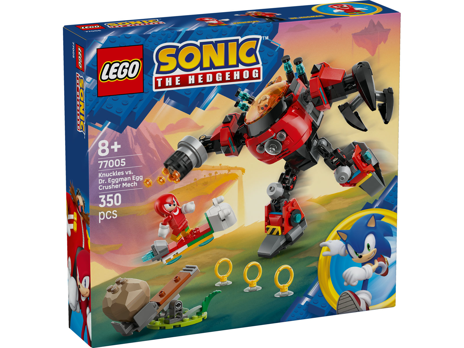 LEGO® Sonic 77005 - Knuckles vs. Dr. Eggmans Egg Crusher Mech LEGO® Sonic 77005 - Knuckles vs. Dr. Eggmans Egg Crusher Mech