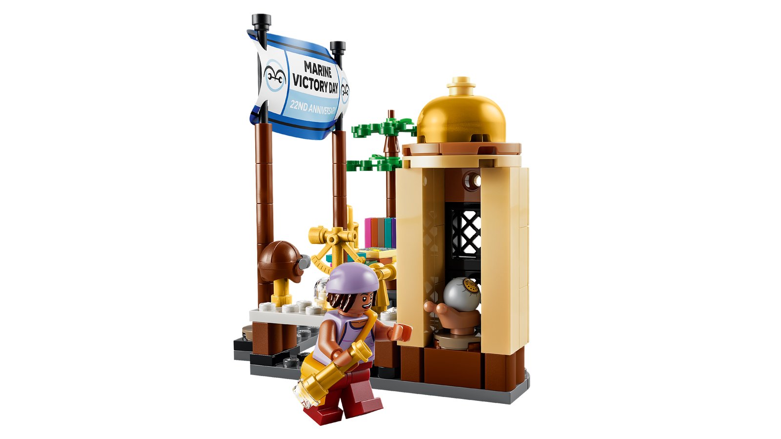 LEGO 75646 LEGO® ONE PIECE 75646 - Garps Marineschlachtschiff – Detailansicht 2