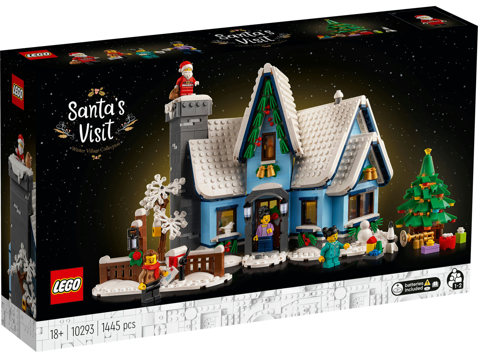 LEGO® Icons 10293 - Besuch des Weihnachtsmanns