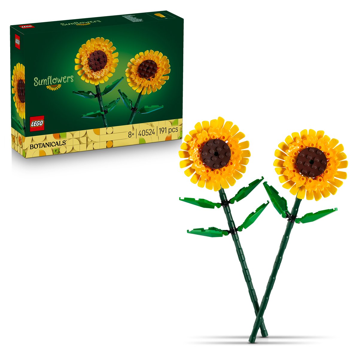 LEGO 40524 LEGO® Iconic 40524 - Sonnenblumen – Box & Produkt
