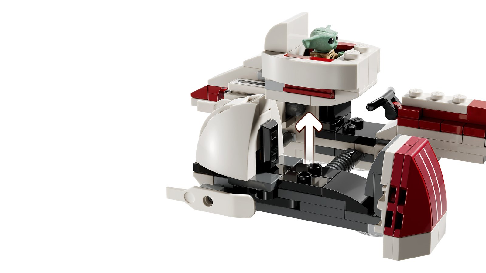 LEGO 75378 LEGO® Star Wars™ 75378 - Flucht mit dem BARC Speeder™ – Detailansicht 1
