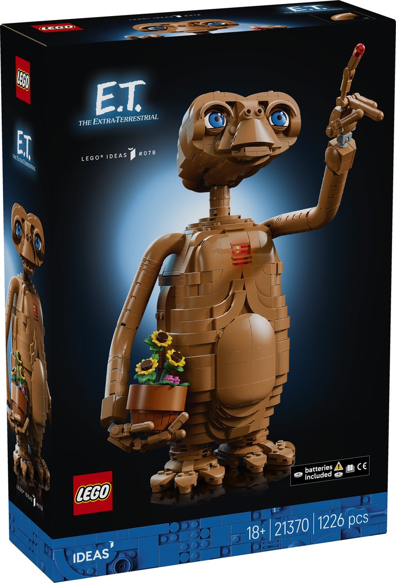 LEGO 21370 LEGO® Ideas 21370 - E.T. the Extra-Terrestrial – Verpackung vorne