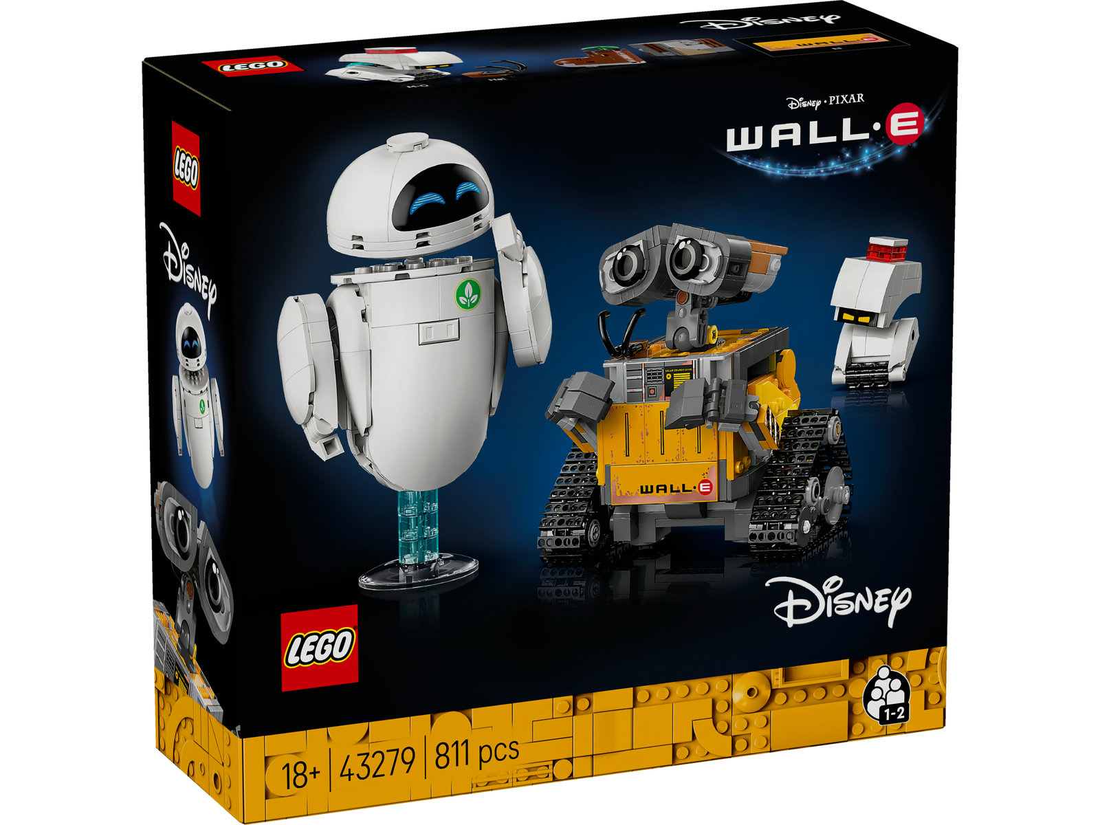 LEGO® Disney Pixar 43279 - WALL-E und EVE LEGO® Disney Pixar 43279 - WALL-E und EVE