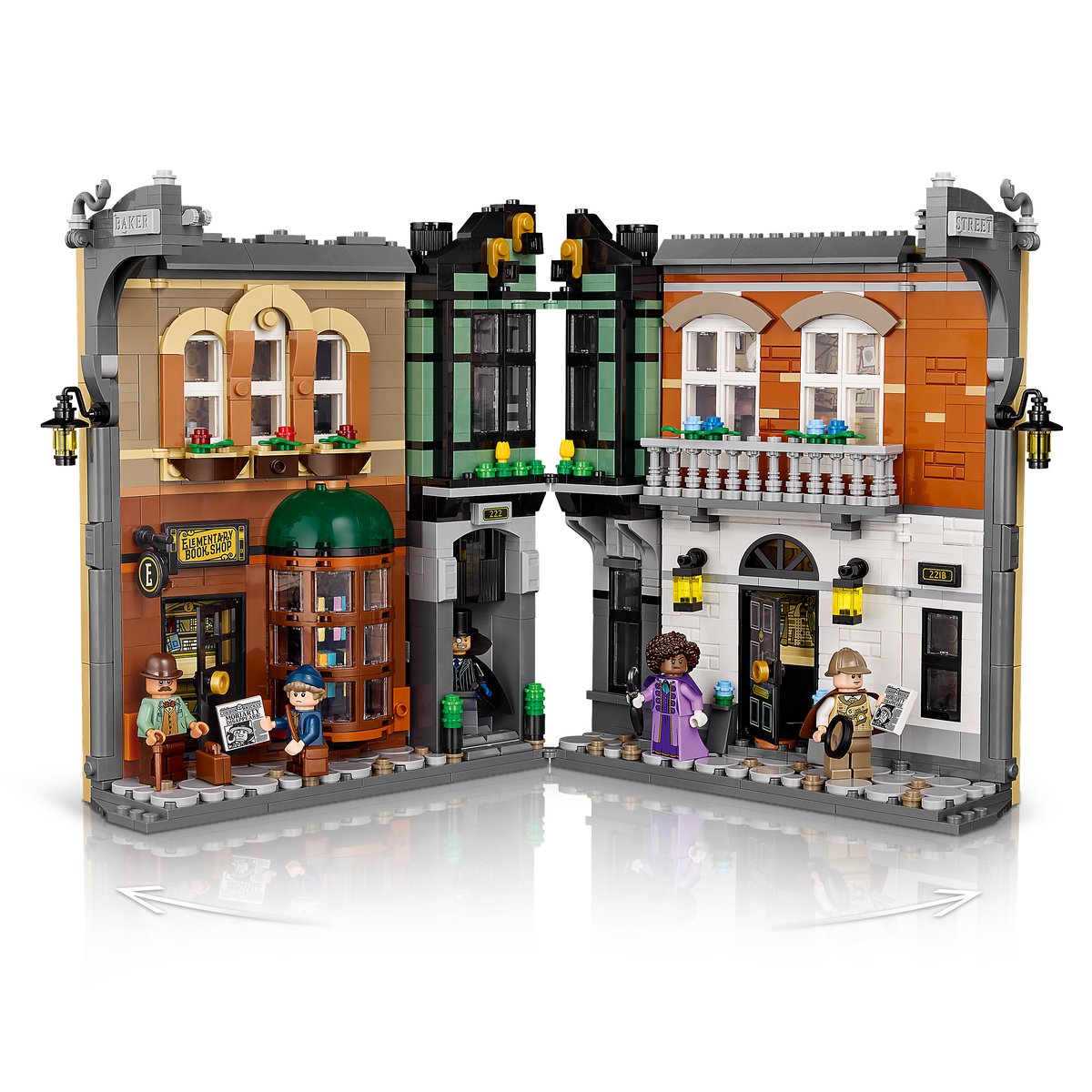 LEGO 10351 LEGO® Icons 10351 - Sherlock Holmes: Bücherstütze – Detailansicht 7