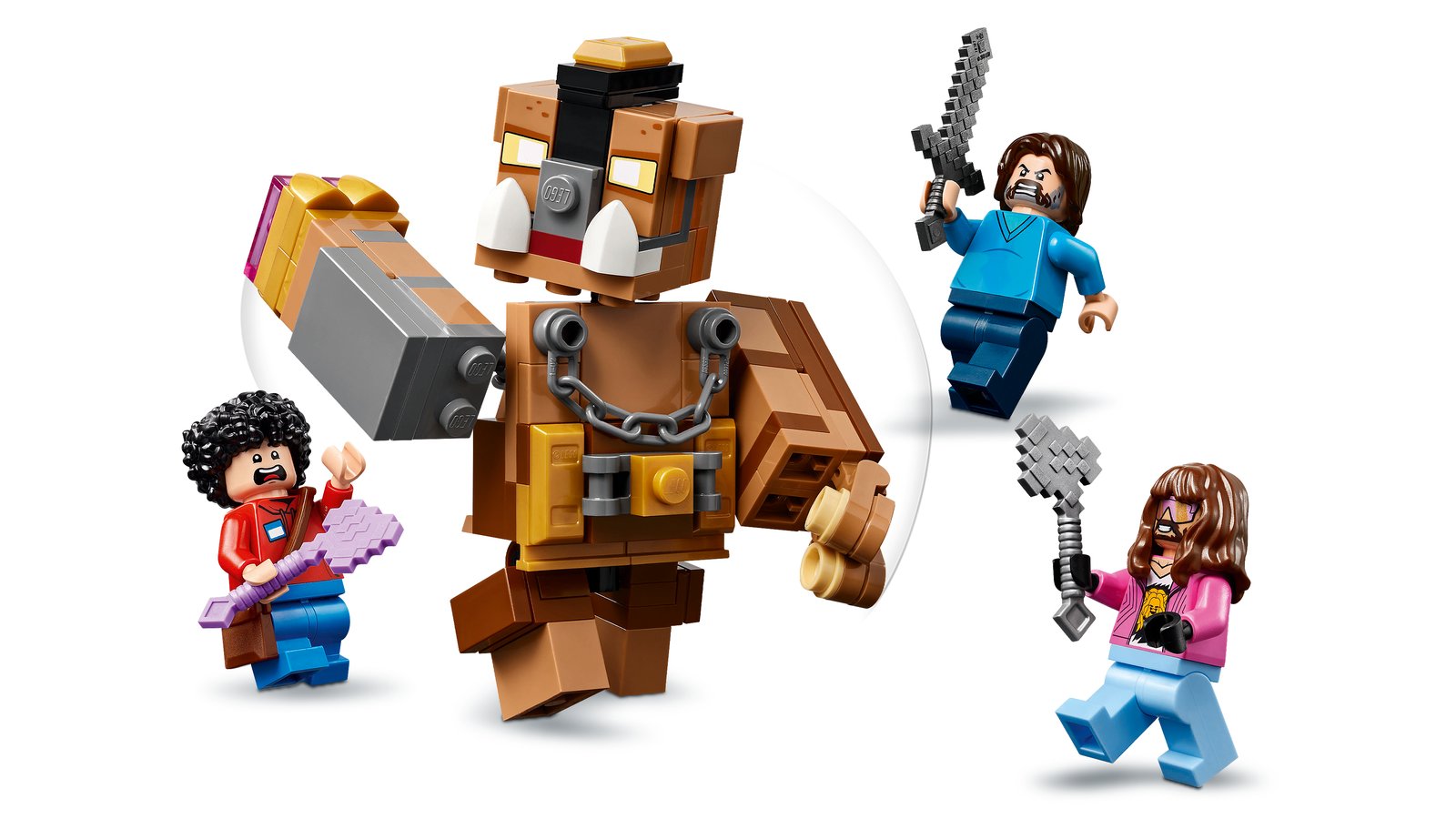 LEGO 21272 LEGO® Minecraft 21272 - Waldanwesen mit Boxring – Detailansicht 4