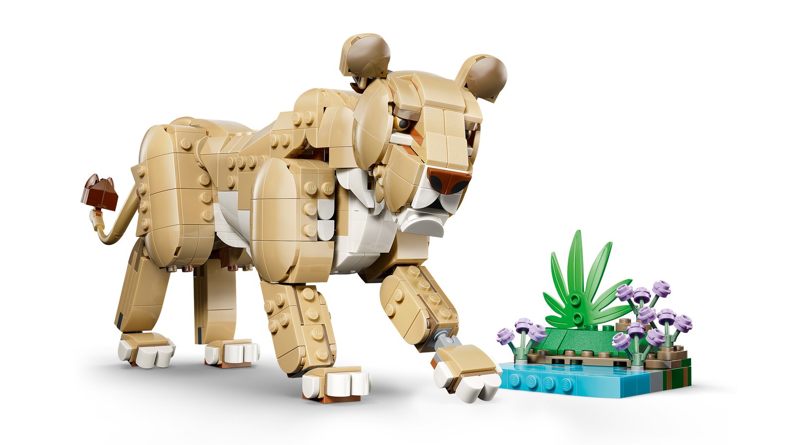 LEGO 31386 LEGO® Creator 31386 - Wilde Tiere: Majestätischer Löwe – Detailansicht 7