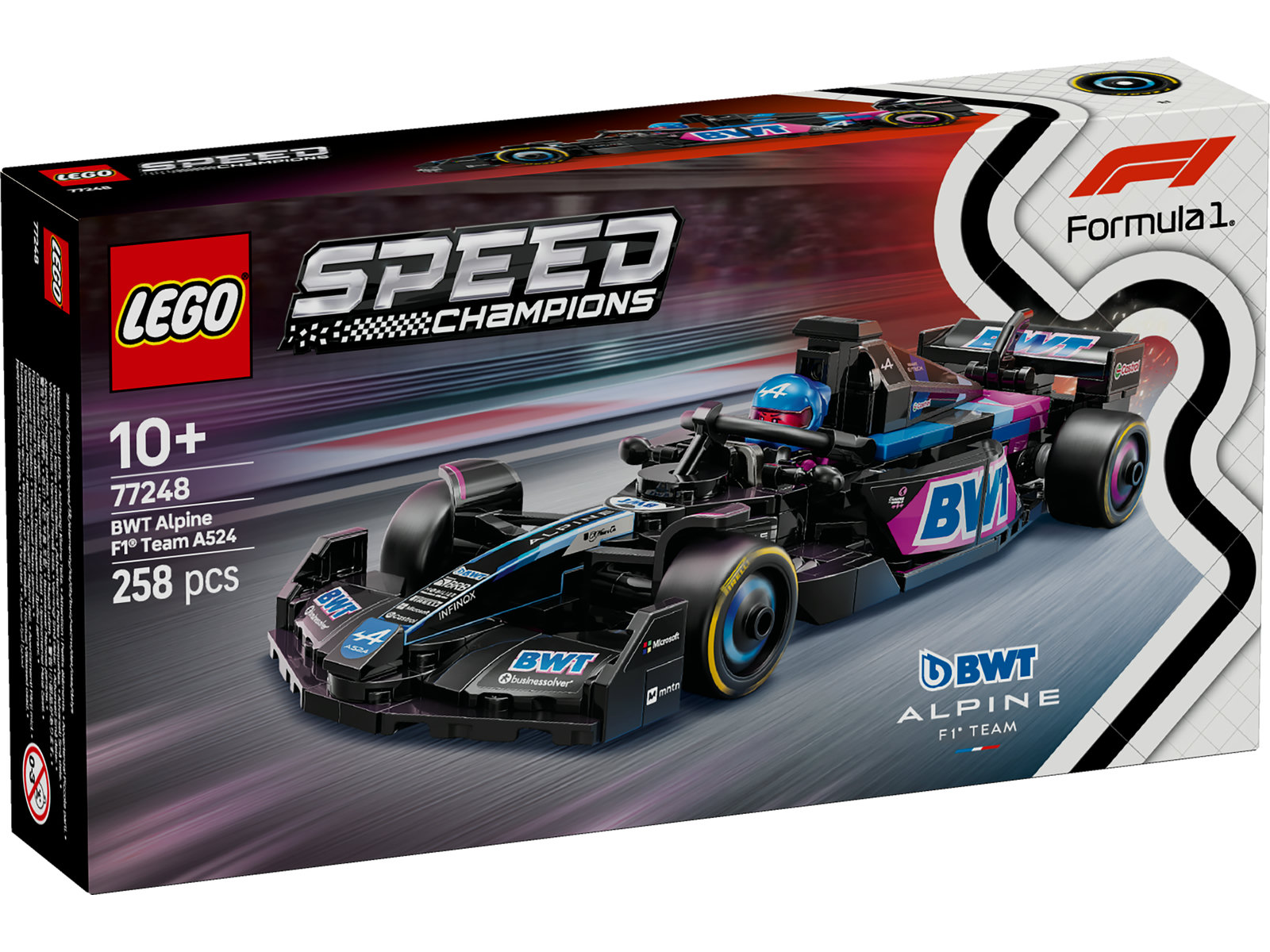 LEGO® Speed Champions 77248 - BWT Alpine F1® Team A524 Rennauto LEGO® Speed Champions 77248 - BWT Alpine F1® Team A524 Rennauto
