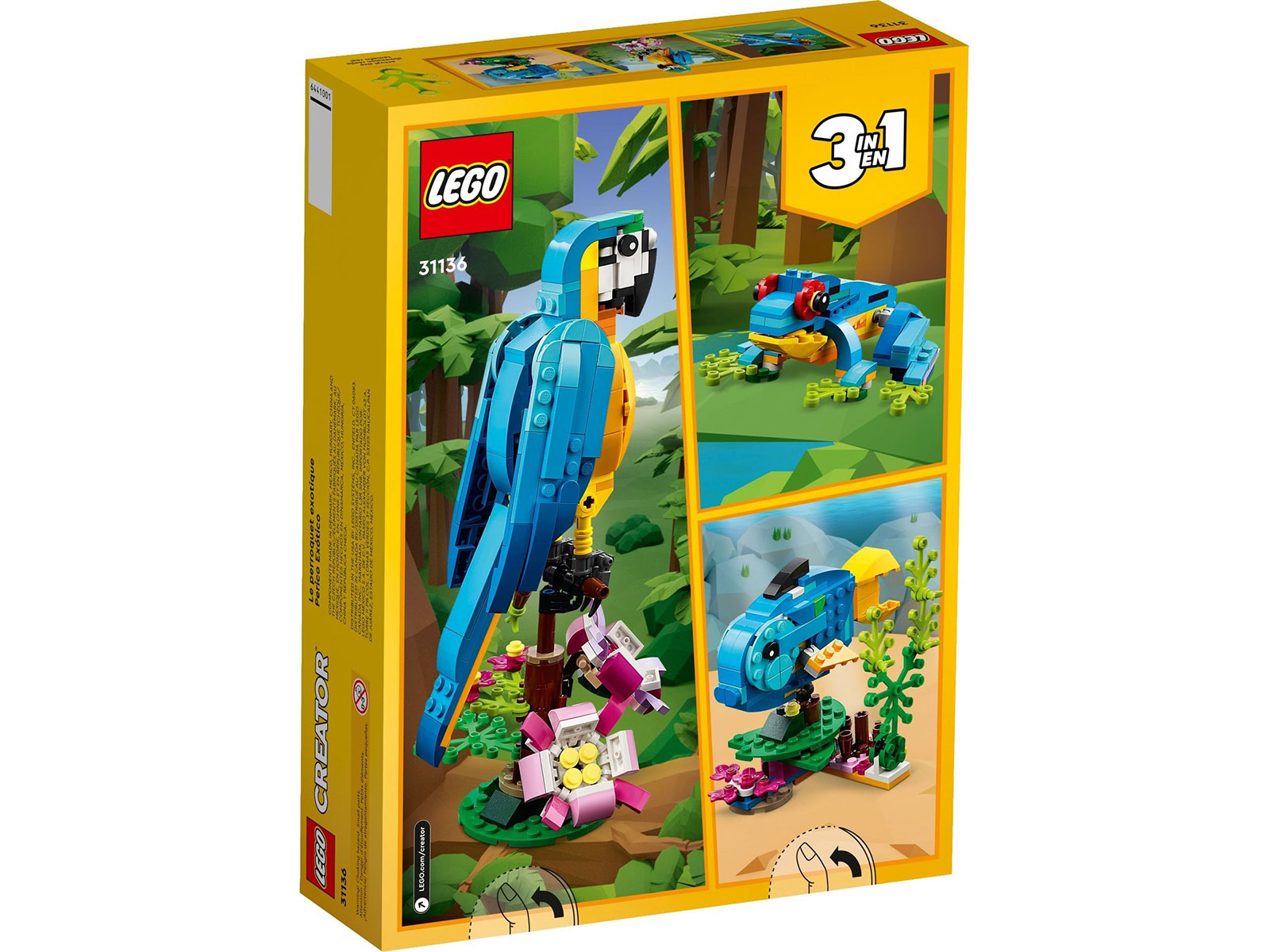 LEGO® Creator 31136 - Exotischer Papagei