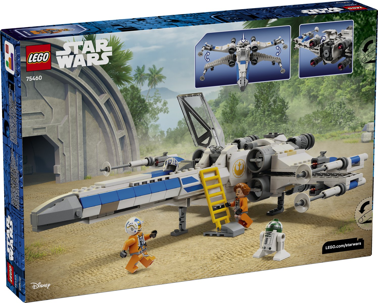 LEGO 75460 LEGO® Star Wars™ 75460 - Neuer Republikanischer X-Wing Starfighter™ – Verpackung hinten