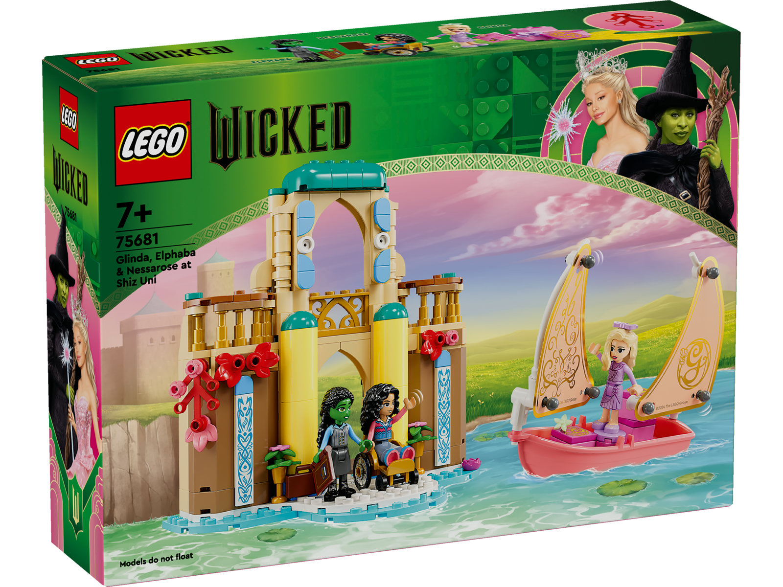 LEGO® Wicked 75681 - Glinda, Elphaba und Nessarose an der Universität Shiz