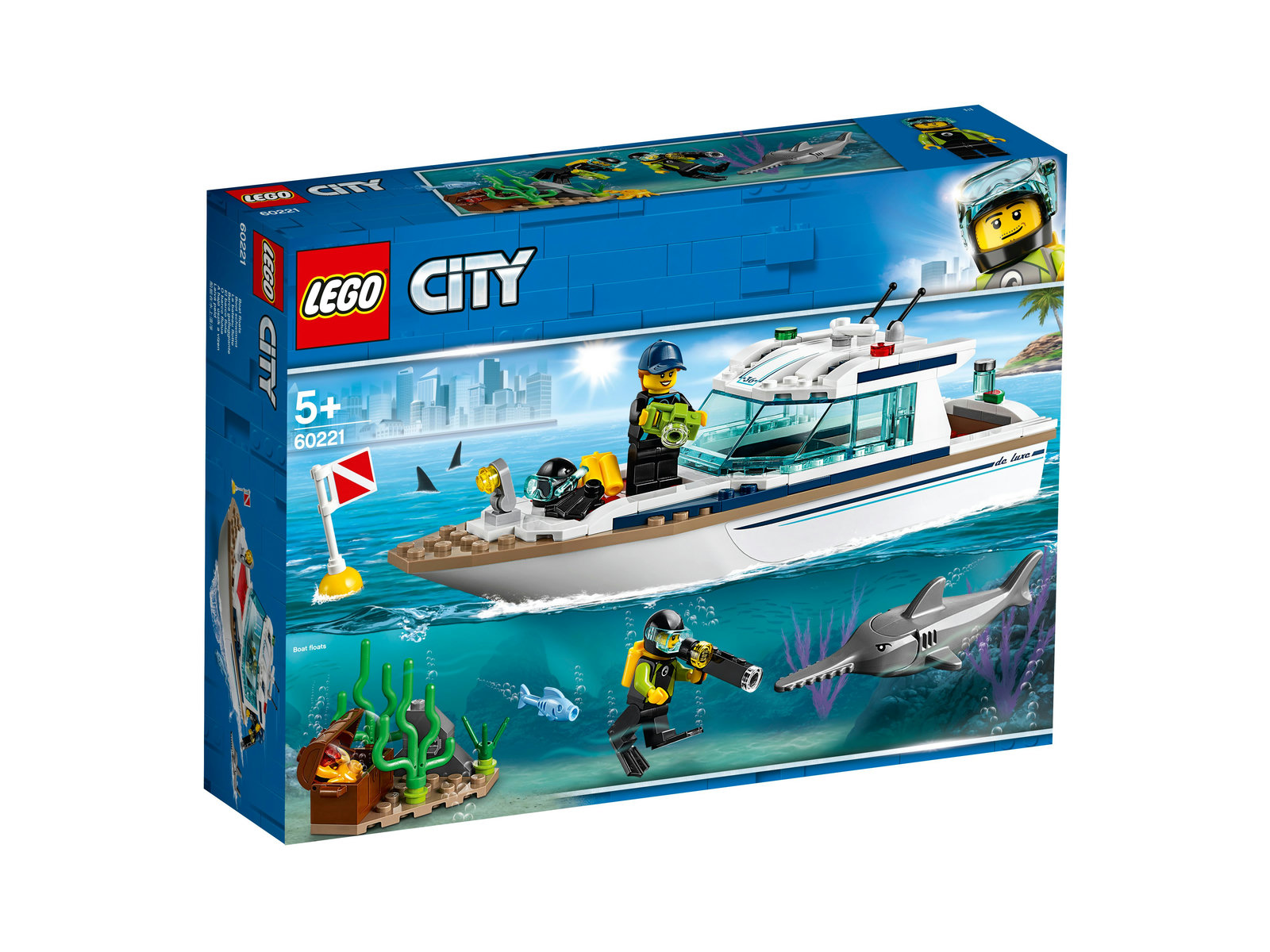 LEGO® City 60221 - Tauchyacht