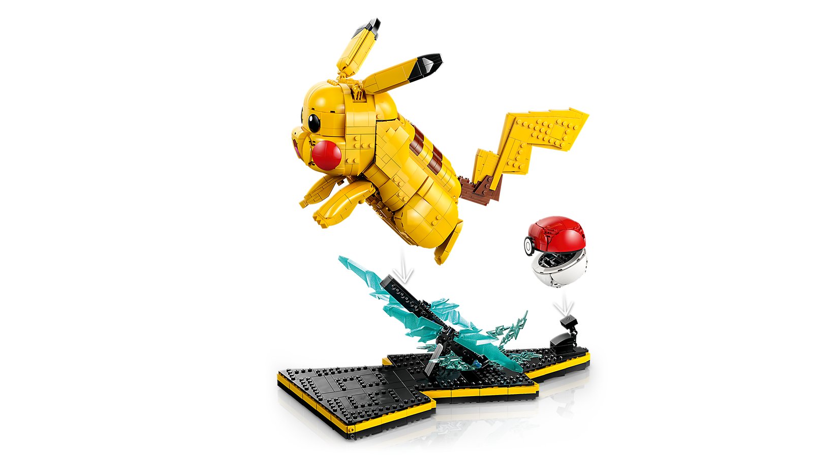 LEGO 72152 LEGO® Pokémon™ 72152 - Pikachu und Pokéball – Detailansicht 3