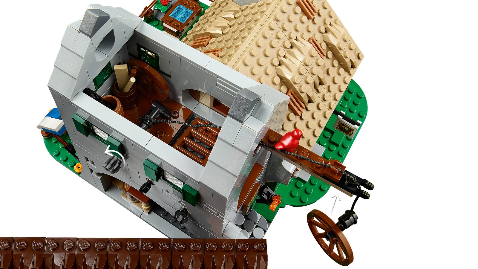 LEGO 10332 LEGO® Icons 10332 - Mittelalterlicher Stadtplatz – Detailansicht 7