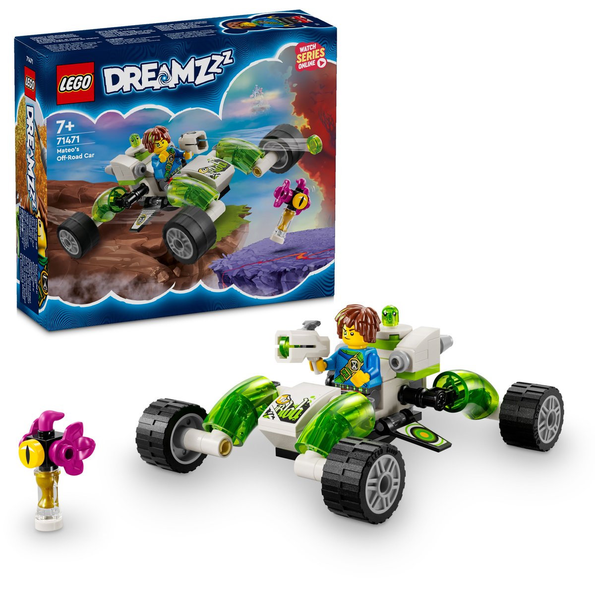 LEGO 71471 LEGO® DREAMZzz 71471 - Mateos Geländeflitzer – Box & Produkt
