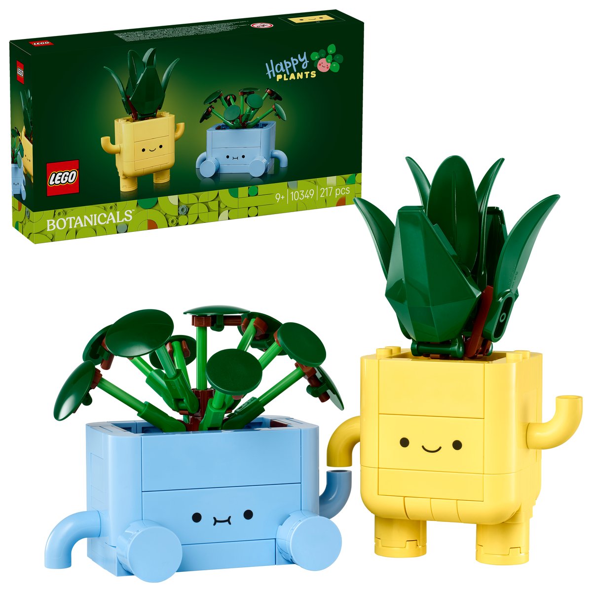 LEGO 10349 LEGO® Botanicals 10349 - Fröhliche Pflanzen – Box & Produkt