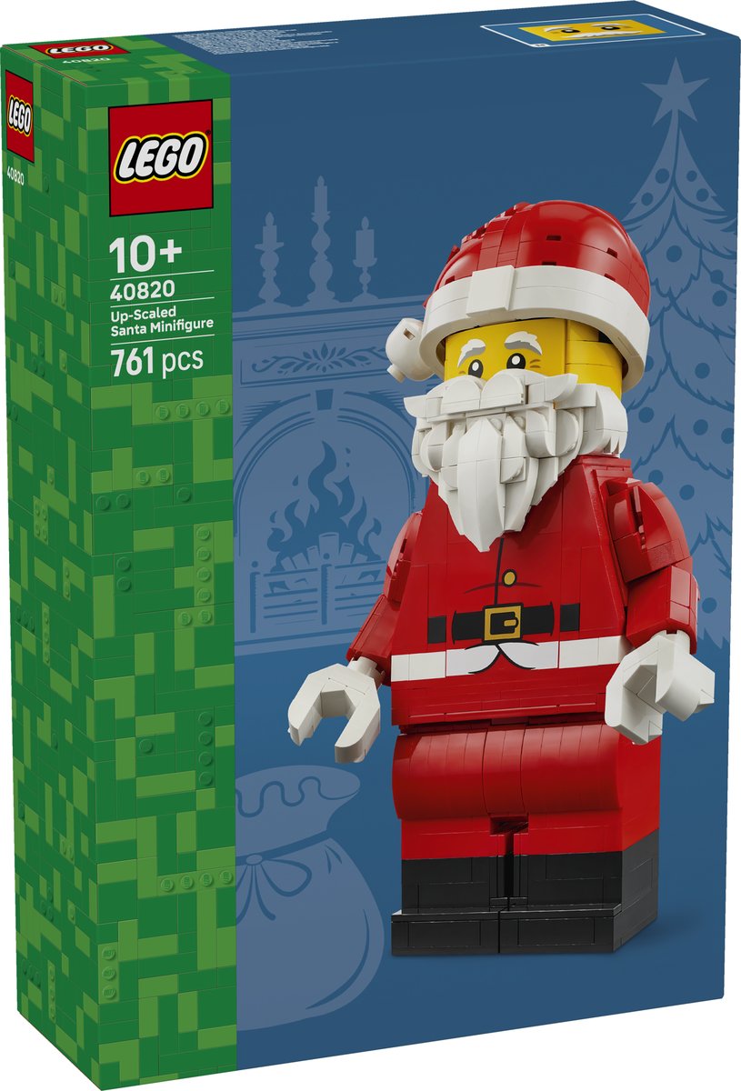 LEGO 40820 LEGO® LEGO Iconic 40820 - Große Weihnachtsmann-Minifigur – Verpackung vorne