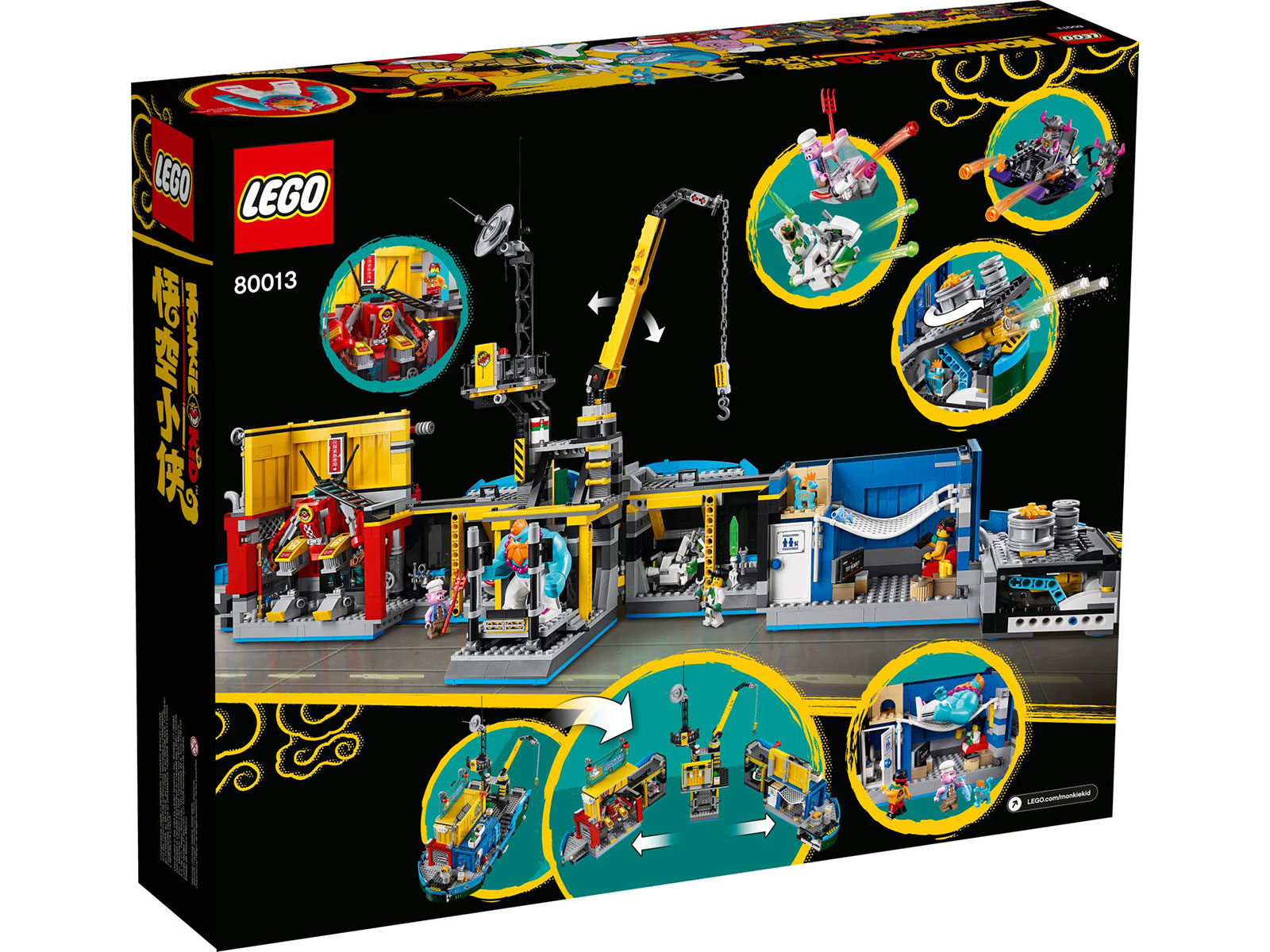LEGO® Monkie Kid 80013 - Monkie Kids geheime Teambasis